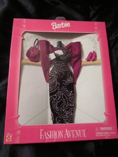 Barbie Fashion Avenue purple evening dress