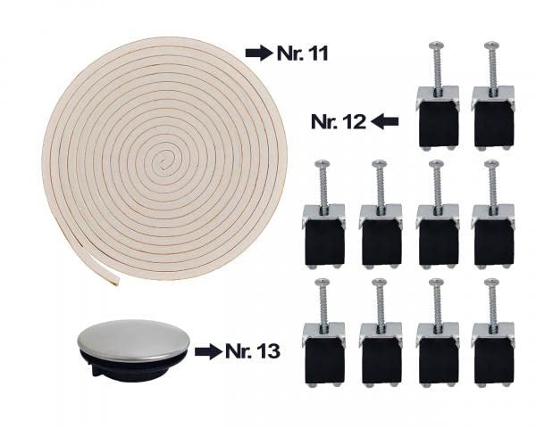 Einbauspüle Edelstahl 100 x 50 cm 1,5 Becken Spülbecken Küchenspüle Edelstahlspüle Waschbecken inkl. zubehör-set