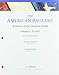 Bundle: The American Pageant, Volume I, Loose-leaf Version, 17th + MindTap, 1 term Printed Access Card