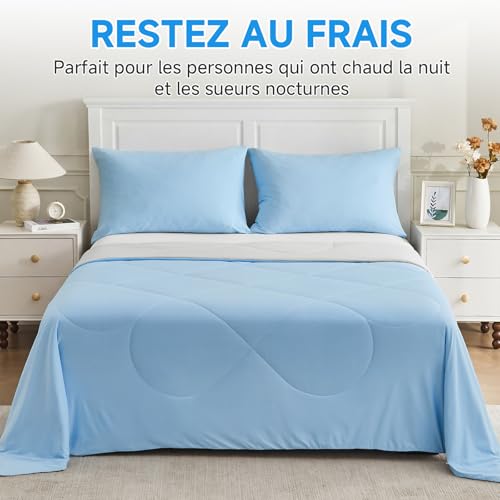 Couverture Rafraichissante D'été pour Lit et Canapé Homfine
