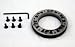 Nardi-Personal Adapter - Black - Fits 6 Hole Hub Adapter (Boss) Kits with a 70mm Bolt Pattern and 6 Hole Steering Wheels with a 74mm Bolt Pattern - Part # 4300.00.0002