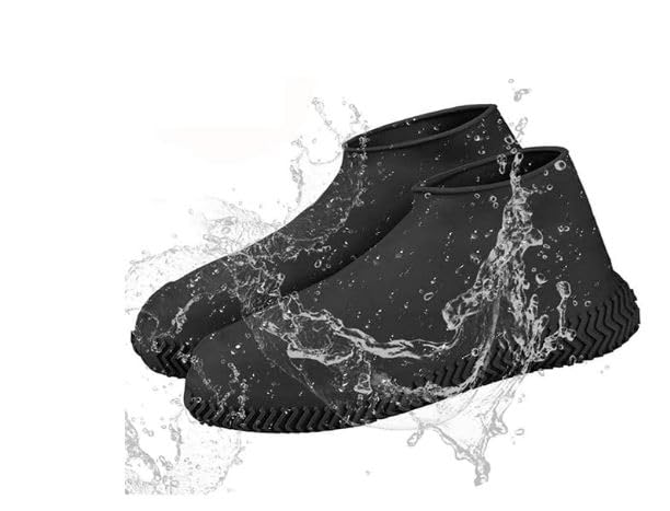 KUNTAR NON-SLIP SILICONE RAIN REUSABLE ANTI SKID WATERPROOF FORDABLE BOOT SHOE COVER (LARGE) (B0CG6P8GDX) Amazon Price History, Amazon Price Tracker