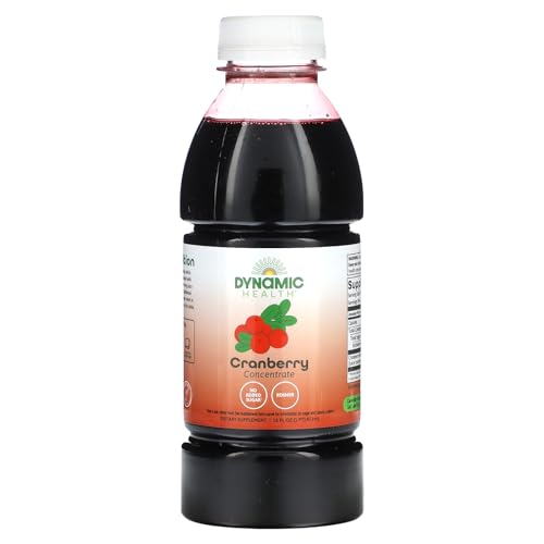Jus de canneberge pur concentré en bouteille de 473ml