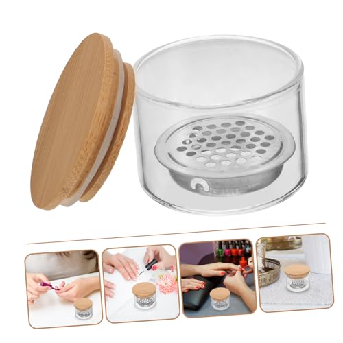 Nail Dappen Cup Taza de Manicura de Vidrio para Limpieza miniatura 7