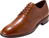 Picture of Cole Haan Men's Lenox Hill Plain Toe Oxfords, British Tan/Black/Dark Natural, 8-M US