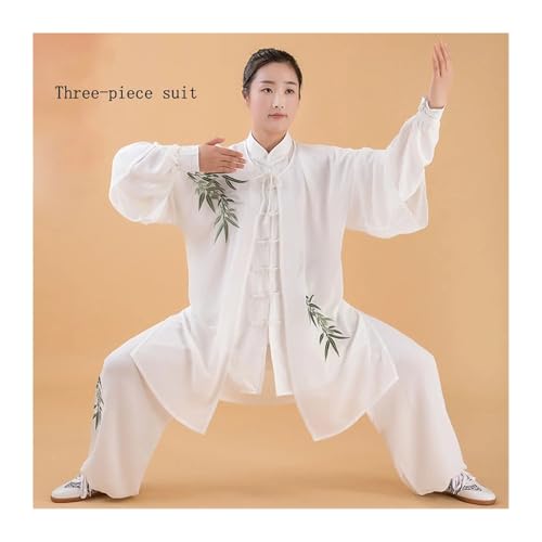 Costume de Tai Chi pour performance de Kungfu en taille S - 6
