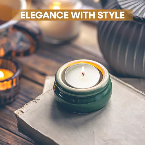 Price's Candles 50 Pack 8 Hour Tea Lights | Clean Vegan & Kosher Friendly Long Burning Tea Lights Great for Everday Use | Unscented Tealights Great for Everday Use