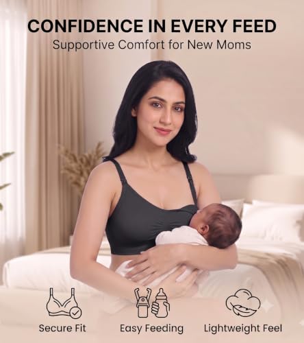 Image of DClub Comfort Revolution Seamless Bra -Easy lite Full-Coverage Wireless Everyday Bra with Soft Comfort with Removable Pad.