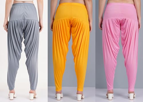 Image of Buy That Trendz Patiala Salwar for Women Relaxed Fit Viscose Patiyala Salwar Harem Bottom Pants