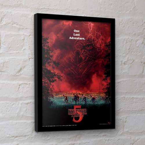Cadre Stranger Things 5 Vecna Sky affiche murale 30x40 cm impression de collection pour fan - 3