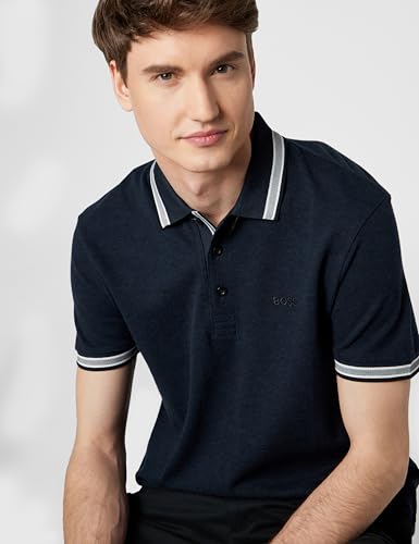 Image of BOSS Mens Paddy Short Sleeve Polo Shirt