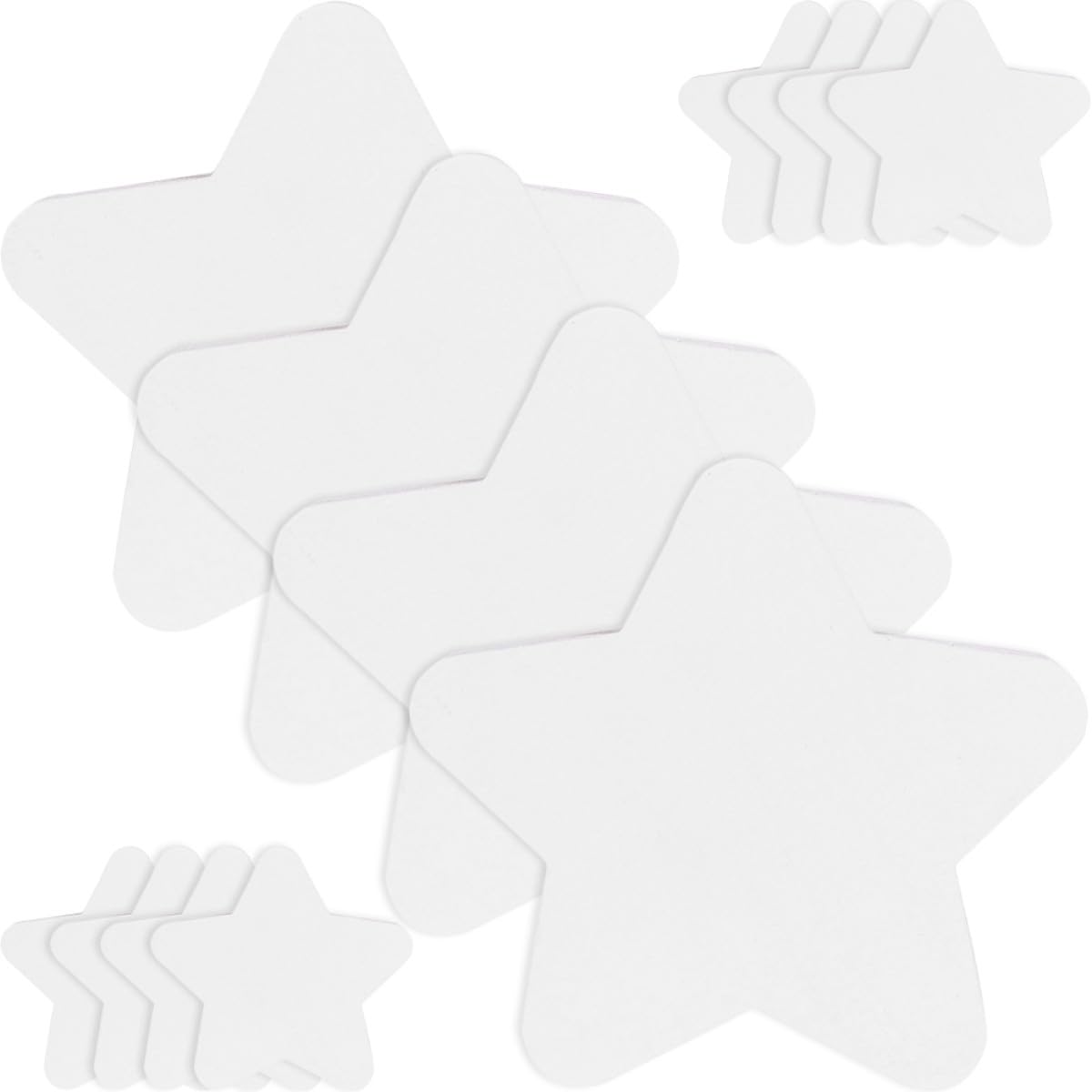 Lienzos estirados en forma de estrella para pintura acrílica paneles de algodón óleo manualidades