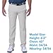 adidas Golf Men's Climalite 3-Stripes Pants, Black/Vista Grey S, 36 x 30