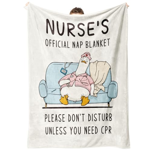 musaecoin Nurse Gifts for Women/Men, Thoughtful Gifts for Nurses - Soft Nurse Blanket, LPN RN Nurses...
