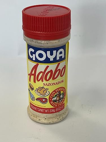 Adobe sazonador con pimienta - Ideal para Aves , Pescados y Carnes - 226 Gramos