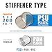 SUNGATOR Tee Plumbing Pipe Connector, 3/4-Inch Push Fit PEX Tee, No Lead Brass T Fittings with Disconnect Clip, Push-to-Connect, Copper, CPVC (2-Pack)