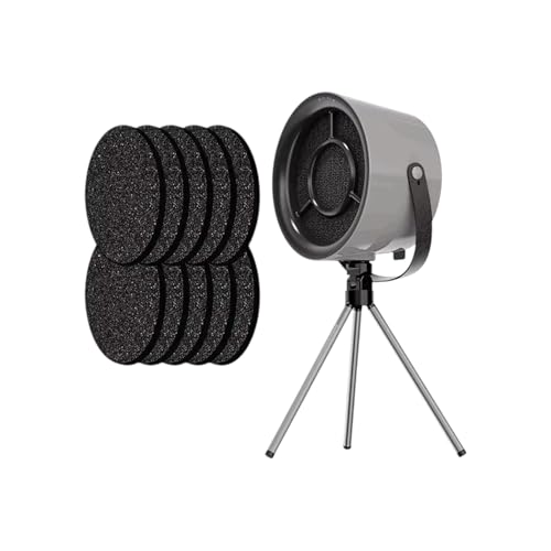 Genérico Extractor de Grasa y olores de Cocina Portátil | Alimentación USB | 3 Velocidades | Filtro Removible | Extractor Compacto de Humo para Cocinar y BBQ