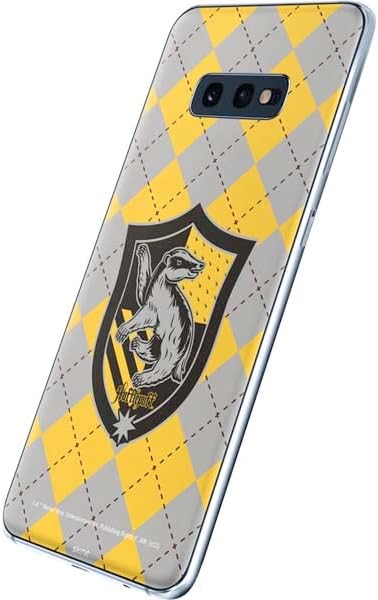Skinit Decal Phone Skin Compatible with Samsung Galaxy S10e - Officially Licensed Warner Bros Hufflepuff Crest Design