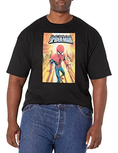T-shirt Spider-Man homme L Tall pour un look geek décontracté au quotidien