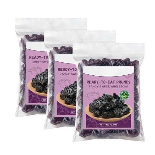 Snack aux prunes séchées pour le bureau et le sport en trio