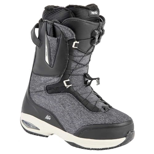 Nitro Women's Faint TLS Snowboard Boot 2024 Black/Sand / 9.5