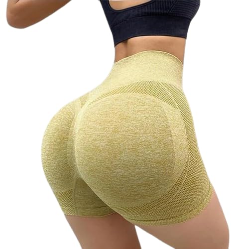 brachy Women Gym Push Up Seamless Scrunch Butt Yoga Sport Fitness Workout High Waist Shapeware Short | Butt Lift Workout Athletic Tummy Control Stretchy Shorts for Women-picture-34