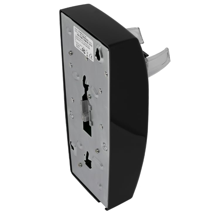 Teléfono de pared con timbre negro para evitar llamadas no autorizadas sin marcador 3