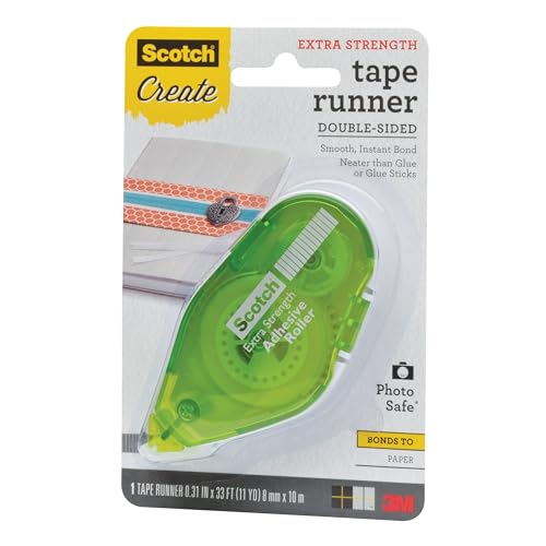 Scotch Tape Runner Extra Strength .31 in x 11 yd, 1-Pack - image 3