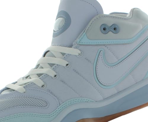 Nike Nike G.T. Hustle 2 Men's Basketball Shoes (DJ9405-006, Football Grey/Glacier Blue/Light Armory Blue) Size 12