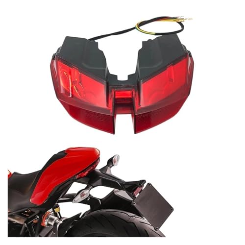 Luz trasera LED integrada Ducati Hypermotard para eliminar intermitentes de serie 5