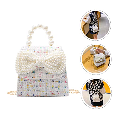 TENDYCOCO Bolsas para criança pequena ao ar livre com bolsa bolsa bolsas princesa menina bebê laço p