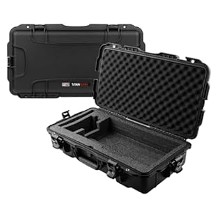 PRECISION FIT FOR LINE 6 HELIX STADIUM XL FLOOR: Custom foam insert nest cradles your modeler securely to prevent movement, impact damage, and wear during travel or storage. External dimensions include 29.9" x 16.2" x 7.3" (L x W x H) (76.0 x 41.2 x ...