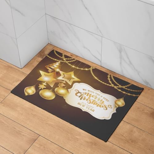 Alfombrillas de baño de algodón afelpado con diseño festivo premium 3