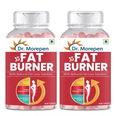 Dr. Morepen Fat Burner Tablets | 100% Natural & Safe | For Men & Women 60 Tablets Pack Of 2 (B0CVMWNYXD) Amazon Price History, Amazon Price Tracker