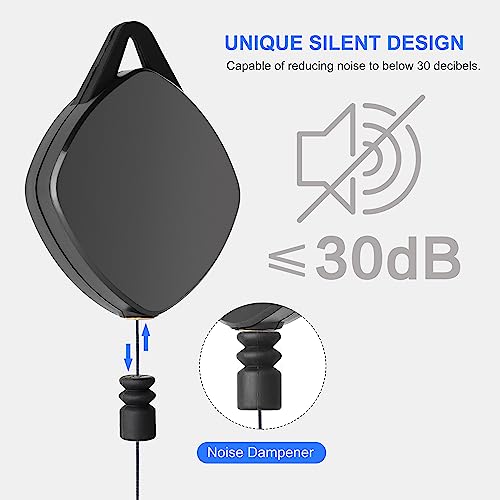 [Pro Version] Devaso Vr Cable Management, 6 Packs Vr Pulley System Fits Ps Vr2/Meta Quest/Oculus Quest/Rift S/Valve Index/Htc Vive/Vive Pro/Vr Accessories, Cord Managenment For Headset And Gaming Pc #TOP2