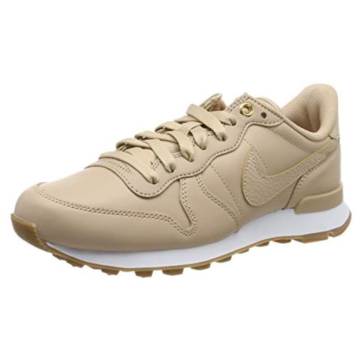 Nike W Internationalist PRM, Zapatillas de Running para Mujer, Beige (Bio Beige/Bio Beige/White/Gum Med Brown 206), 39 EU