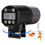 Automatic Fish Feeder for Aquarium: Auto Feeding Dispenser Fish Food Timer for Vacation Weekend Bett