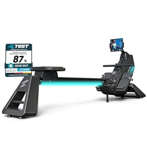 Sportstech Rudergerät für Zuhause, rudergeräte 24 Widerstandsstufen, sRow