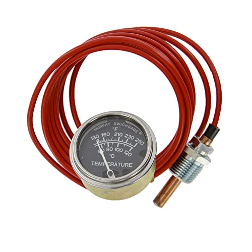 Industrial Service Solutions Aftermarket Quincy 21314 Temperature Gauge | Replacement Part | for Compressed Air Equipment & Systems