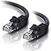 MONK CABLES | Heavy-Duty CAT6 Ethernet Cable | UTP, 10GBPS | 100% Pure Copper Conductors | High Performance & Stable Bandwidth (Black, 3ft)