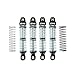 RCAWD 3 Types of Hardness Springs for TRAXXAS TRX4M Shock Absorbers Upgrades,for Defender & for Bronco Front Rear RC Shocks Damper 1/18 Parts #9764#97054-1#97074-1 Black