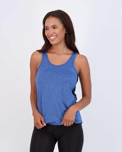 Image of Real Essentials 5-Pack Women's Racerback Tank Top Dry-Fit Athletic Performance Yoga Activewear (Available in Plus Size)