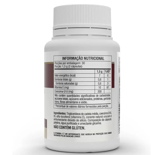 Kit 3 Coenzima Coq-10 Vitafor 60 cápsulas