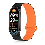 【Conception magnétique】 Nos bracelets de montre magnétiques sont fabriqués en silicone souple avec plusieurs anneaux magnétiques puissants intégrés. Ils sont inodores et respectueux de l'environnement, ne provoqueront pas d'irritation cutanée ni d'allergies et vous offriront une expérience de port douce et saine.