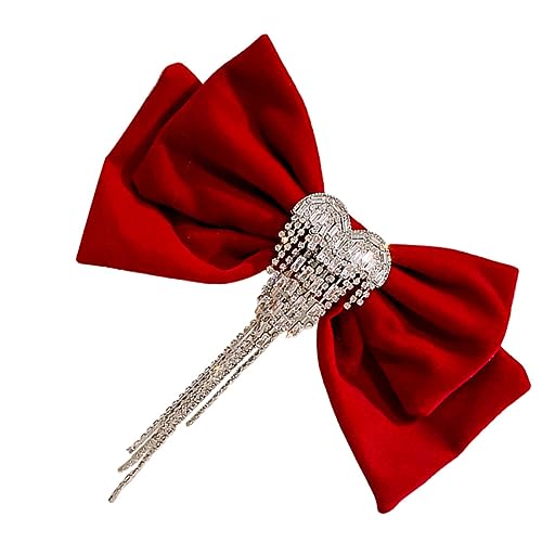 Barrette à cheveux avec nœud à ressort Beavorty pour sublimer vos coiffures de cérémonie
