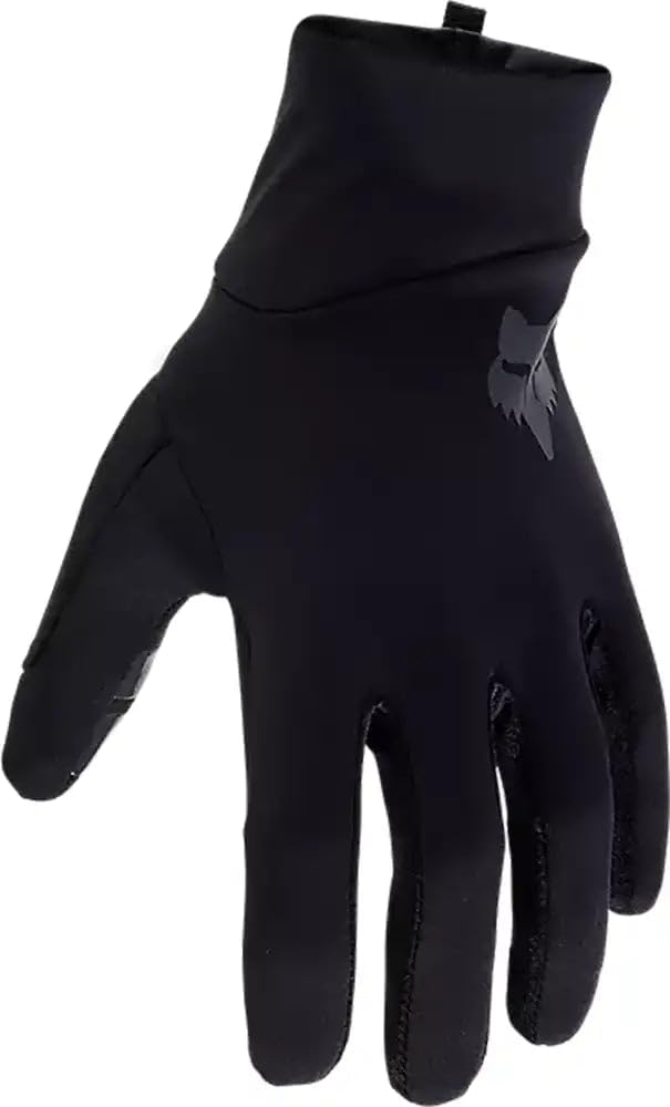 Fox Racing - Ranger Fire Gloves - Men - MTB, Water-Resistant, Fleece Insulation, Touchscreen Compatible, Gloves, Mountainbike Cycling, Black, S