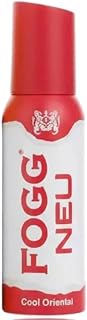 Fogg NEU Long Lasting Deodorant Spray for Men & Women, Unisex, 120ml, Alcohol Based, No Gas Technology (Cool Oreintal) Price In India