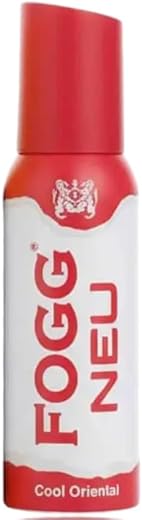 Fogg NEU Long Lasting Deodorant Spray for Men &amp; Women, Unisex, 120ml, Alcohol Based, No Gas Technology (Cool Oreintal)