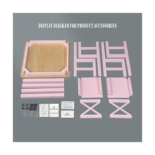 Petit bateau pine wood kids table and 2 chairs setmodern ammehoela montessori furniture with irish designer for 2 8 years toddlerplayfulpink  urban country home decor