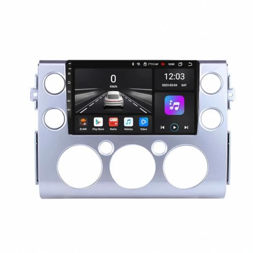 Carplay Coche Toyota FJ Radio Android Auto Pantalla Táctil 4 Nuclear